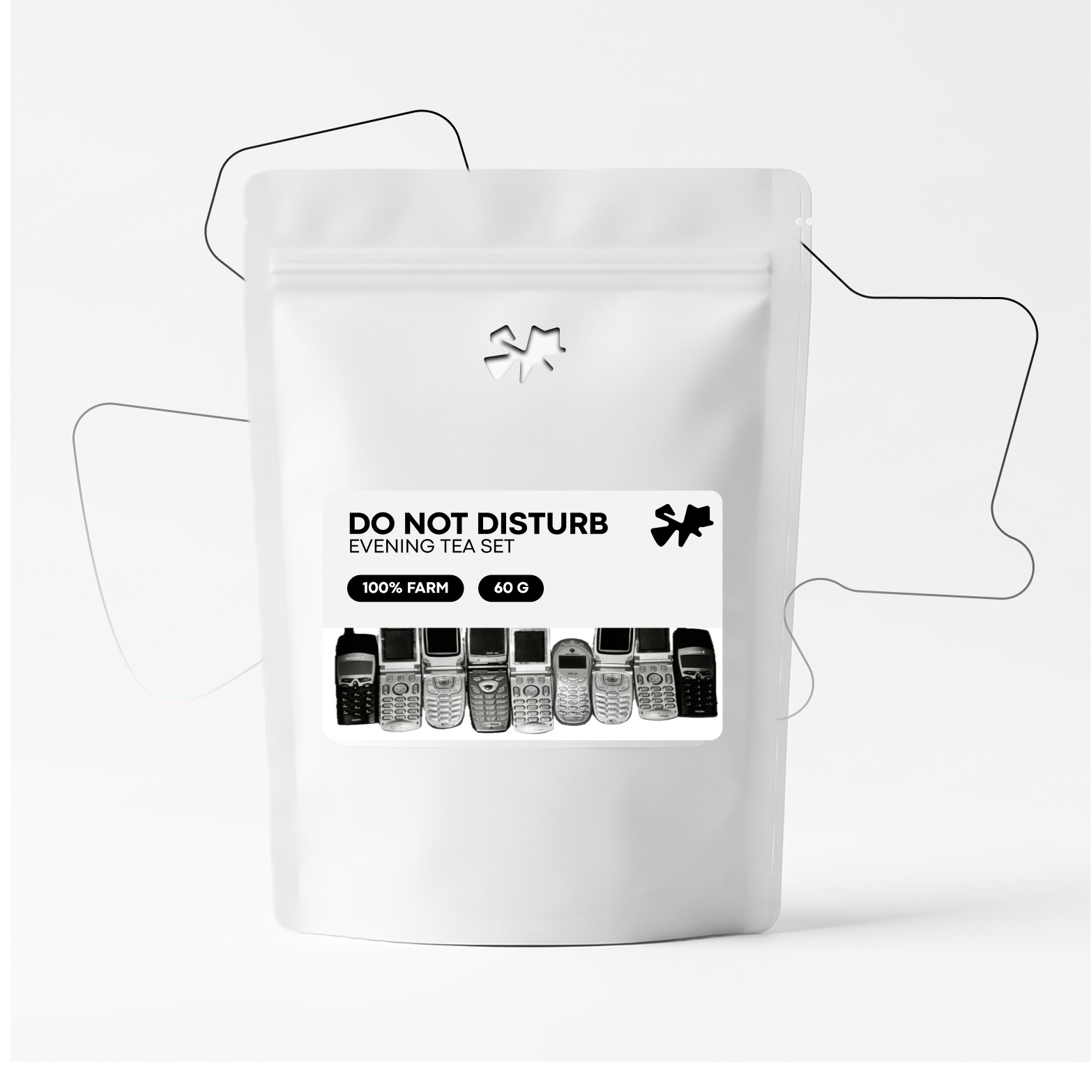 EVENING TEA SET [DO NOT DISTURB]60G